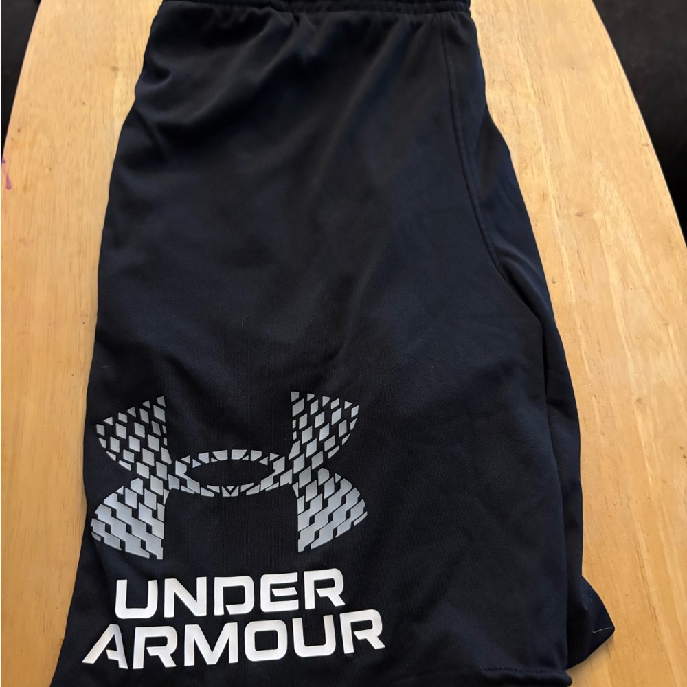Under Armour Boy's Black Shorts